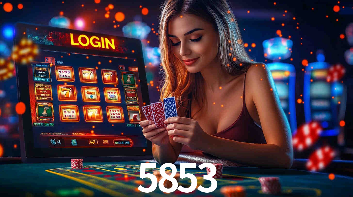 5853